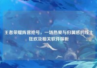 王者荣耀阵营抢号，一场热爱与归属感的线上狂欢及相关软件探析