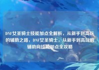 DNF女圣骑士技能加点全解析，从新手到高玩的辅助之路，DNF女圣骑士，从新手到高玩的辅助向技能加点全攻略