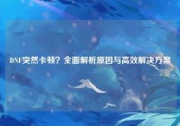 DNF突然卡顿？全面解析原因与高效解决方案