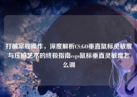 打破常规操作，深度解析CS:GO垂直鼠标灵敏度与压枪艺术的终极指南csgo鼠标垂直灵敏度怎么调