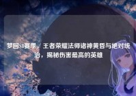 梦回S8赛季，王者荣耀法师诸神黄昏与绝对统治，揭秘伤害最高的英雄