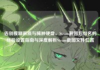 告别模糊画质与臃肿硬盘，Steam截图后缀名的终极设置指南与深度解析Steam截图文件位置