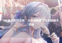 DNF暴击抗性详解：从机制解析到实战堆叠全攻略