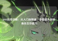 DNF抗性详解：从入门到精通，全面提升你的角色生存能力