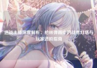 逆战主播深度解析，枪林弹雨中的战术灯塔与玩家进阶指南