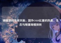 硝烟里的全球共振，国外CSGO比赛的热血、生态与观赛规模探析