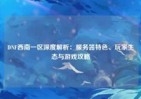 DNF西南一区深度解析：服务器特色、玩家生态与游戏攻略