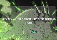 那个在Steam上搞人的家伙，成了我青春里最软的锚点
