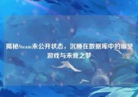 揭秘Steam未公开状态，沉睡在数据库中的幽灵游戏与未竟之梦