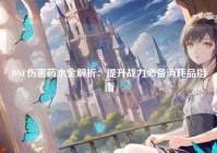 DNF伤害药水全解析：提升战力必备消耗品指南