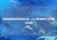 屏幕硝烟里的热血江湖，CSGO集锦操作中的荣光时刻
