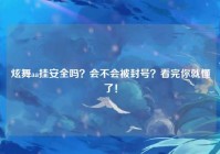 炫舞aa挂安全吗？会不会被封号？看完你就懂了！