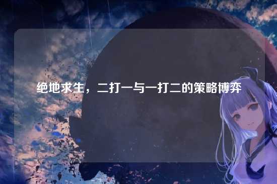 绝地求生，二打一与一打二的策略博弈