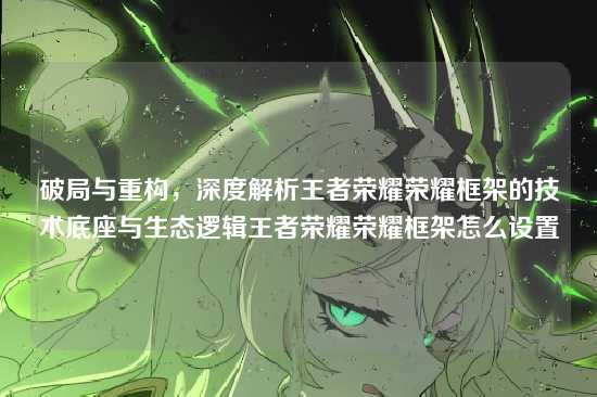 破局与重构,深度解析王者荣耀荣耀框架的技术底座与生态逻辑王者荣耀荣耀框架怎么设置