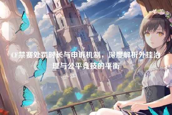 CF禁赛处罚时长与申诉机制，深度解析外挂治理与公平竞技的平衡