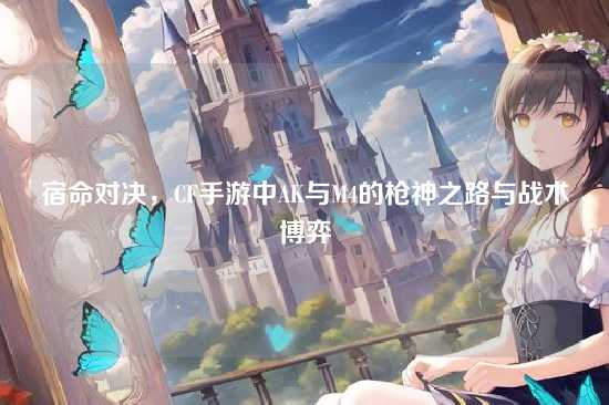 宿命对决,CF手游中AK与M4的枪神之路与战术博弈