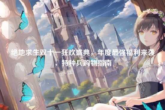绝地求生双十一狂欢盛典，年度最强福利来袭，特种兵购物指南