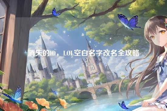 消失的ID,LOL空白名字改名全攻略