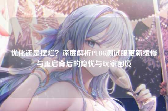 优化还是摆烂？深度解析PUBG测试服更新缓慢与重启背后的隐忧与玩家困境