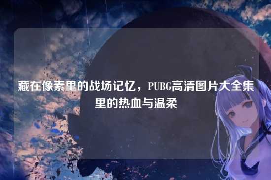 藏在像素里的战场记忆，PUBG高清图片大全集里的热血与温柔